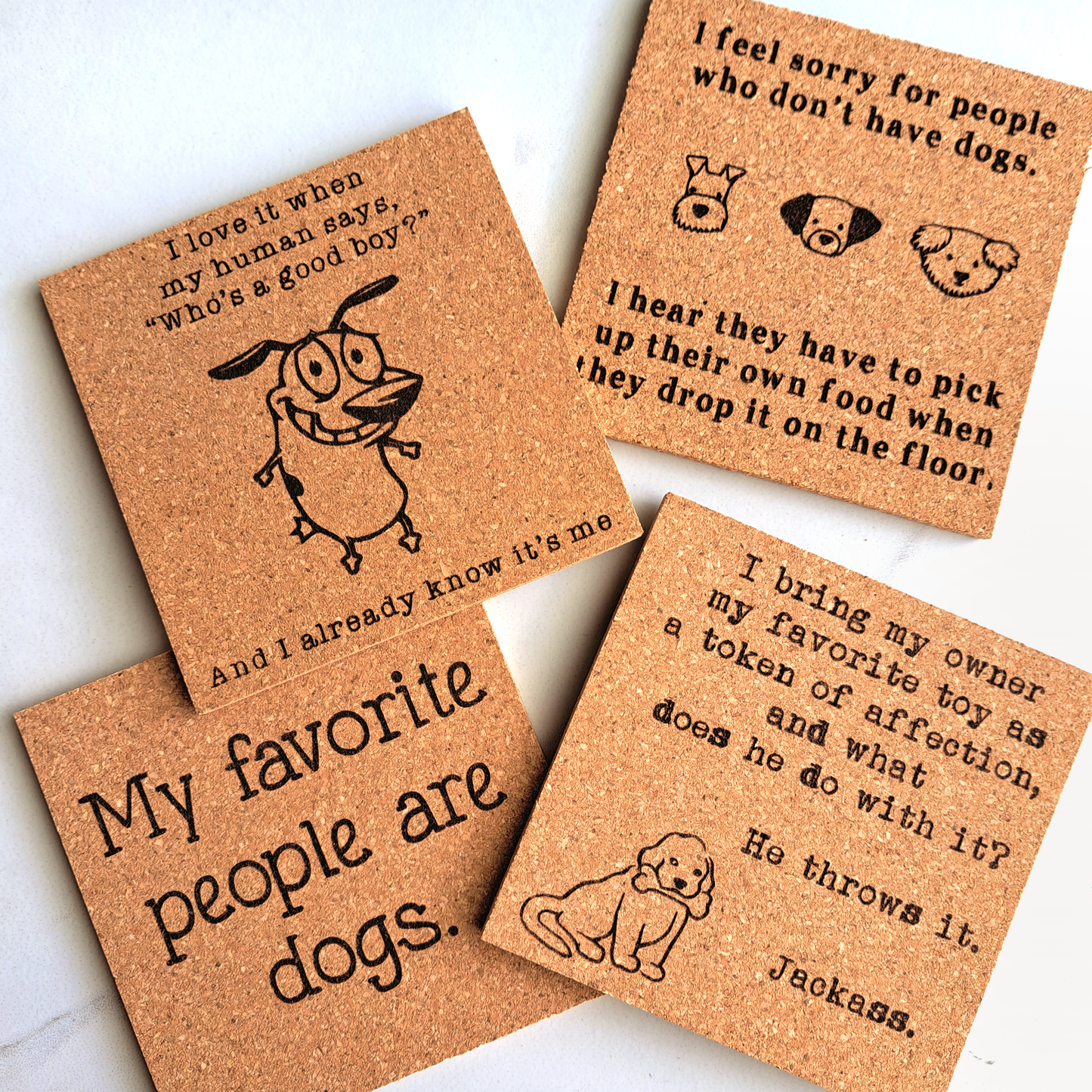 Dog Lovers Coaster Set