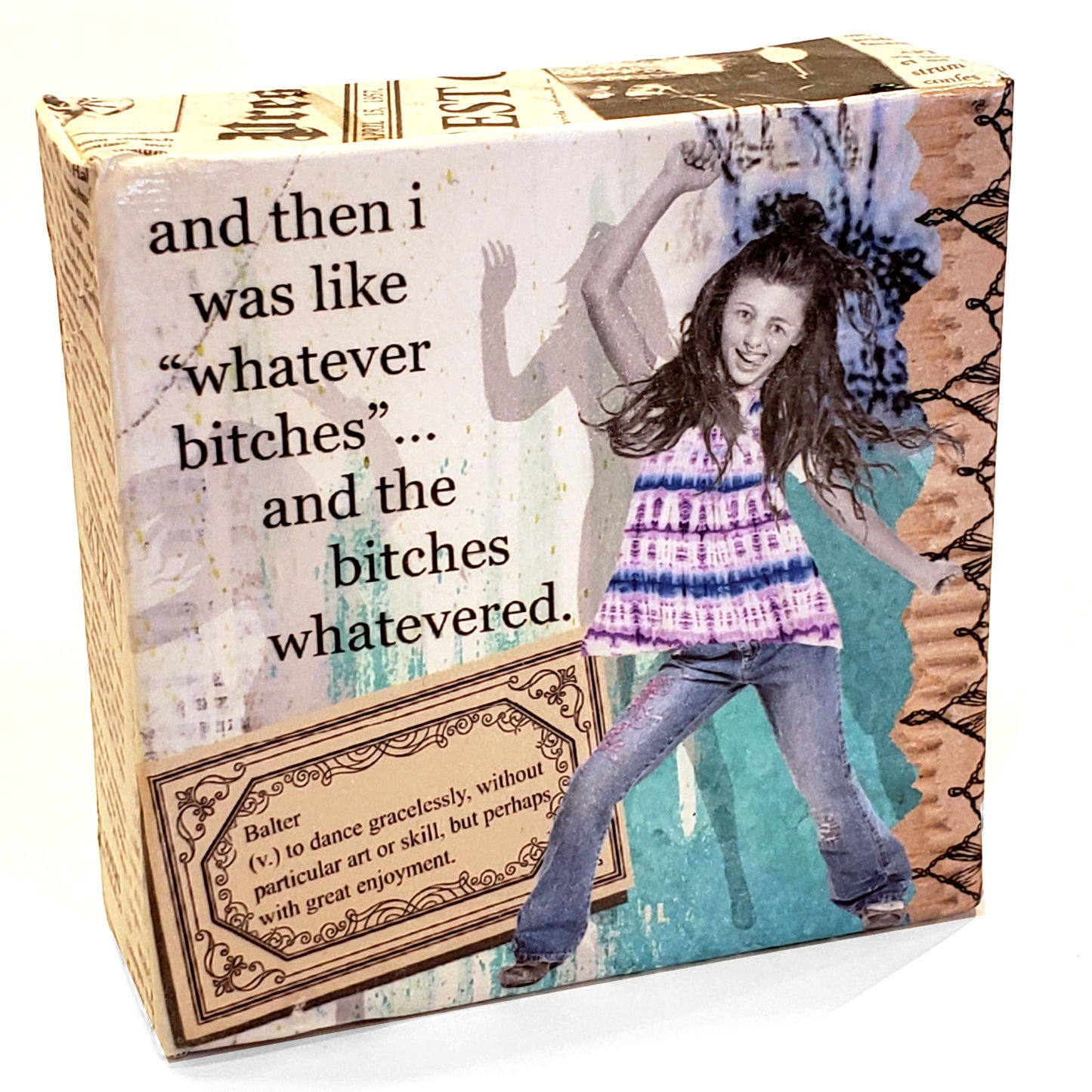 Mini Canvas-Whatever Bitches