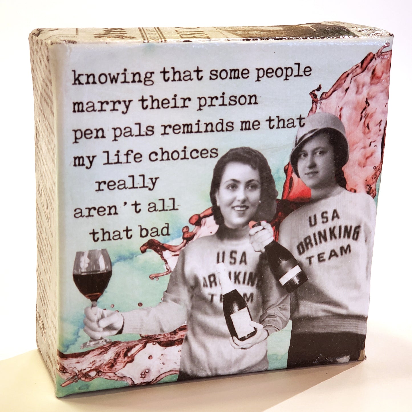 Mini Canvas-Prison Pen Pals