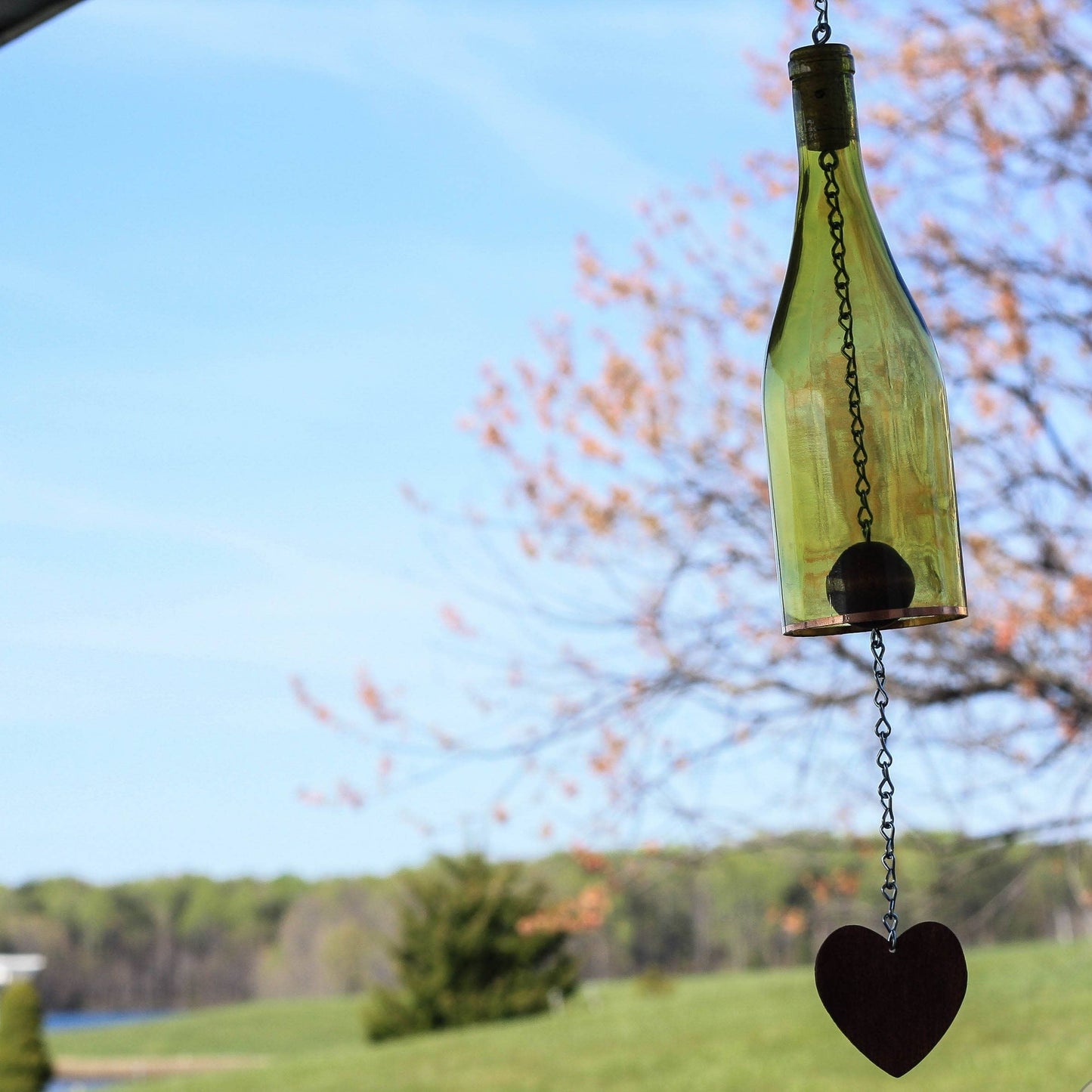 Wine Bottle Wind Chime