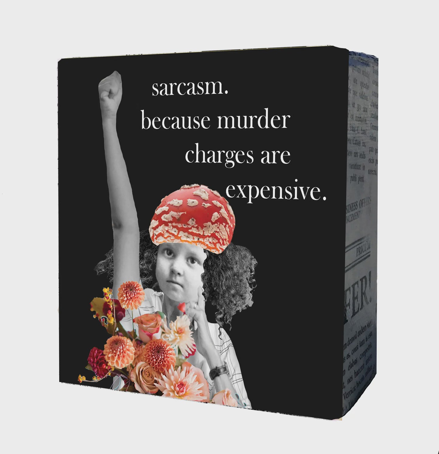Mini Canvas-Sarcasm