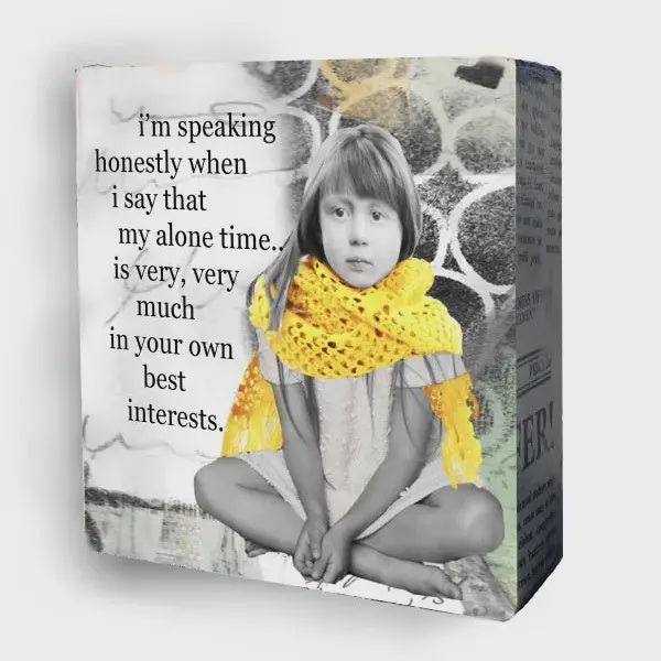 Mini Canvas-Alone Time