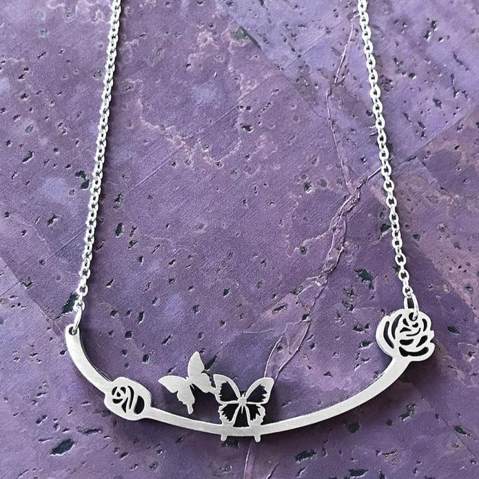 Butterflies Necklace