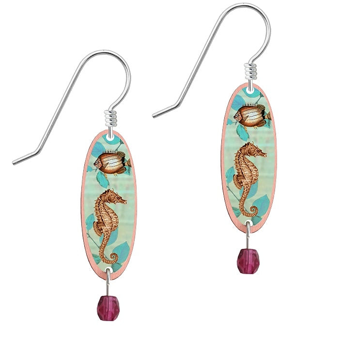 Seahorse & Fish Earrings