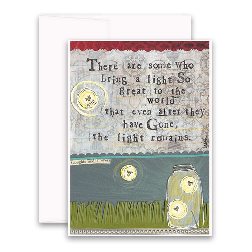 Curly Girl Design Sympathy Card