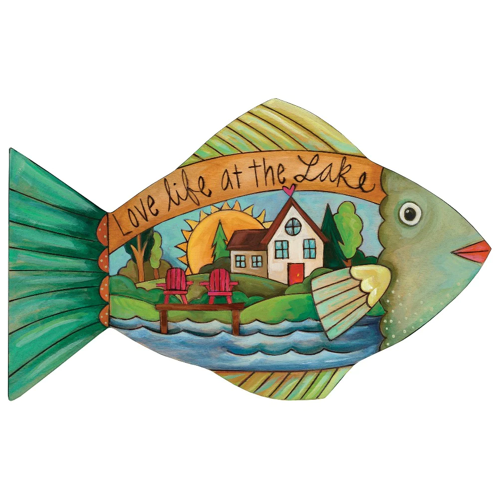 Fish Plaque-Keep it Reel