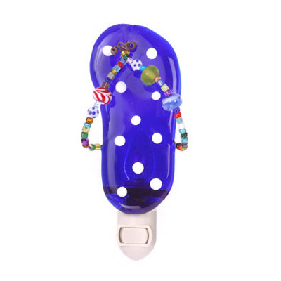 Glass Nightlight-Flip Flop