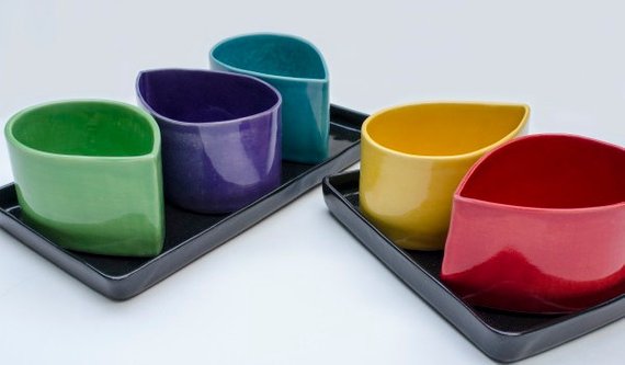 Tray for Teardrop Bowls