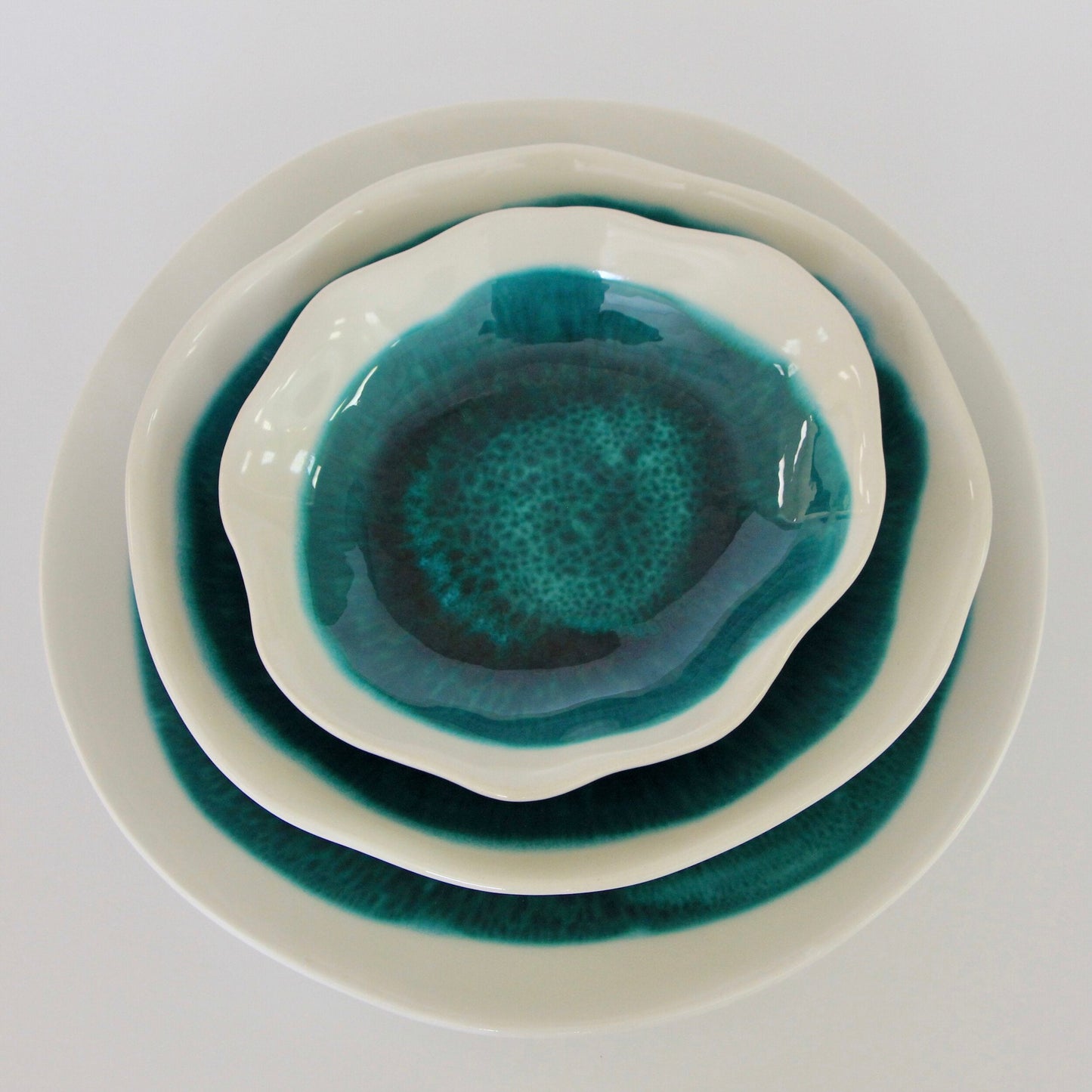 Organic Edge Dessert Plate