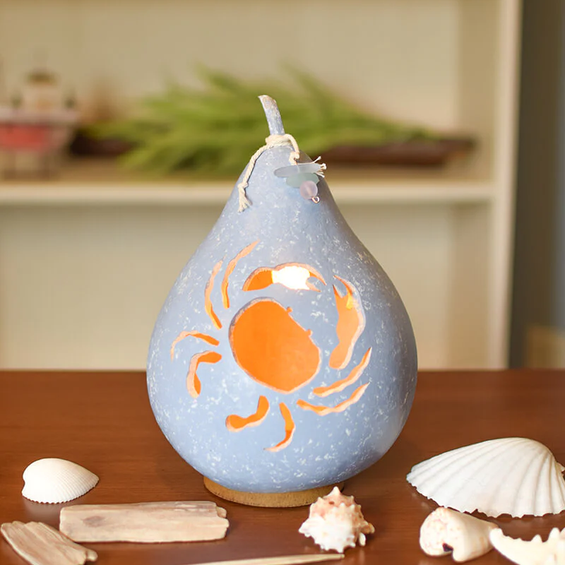 Gourd Lamp-Crab