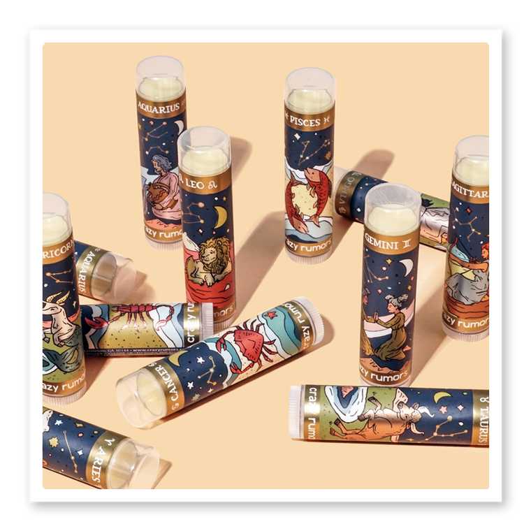 Zodiac Lip Balm-Aquarius