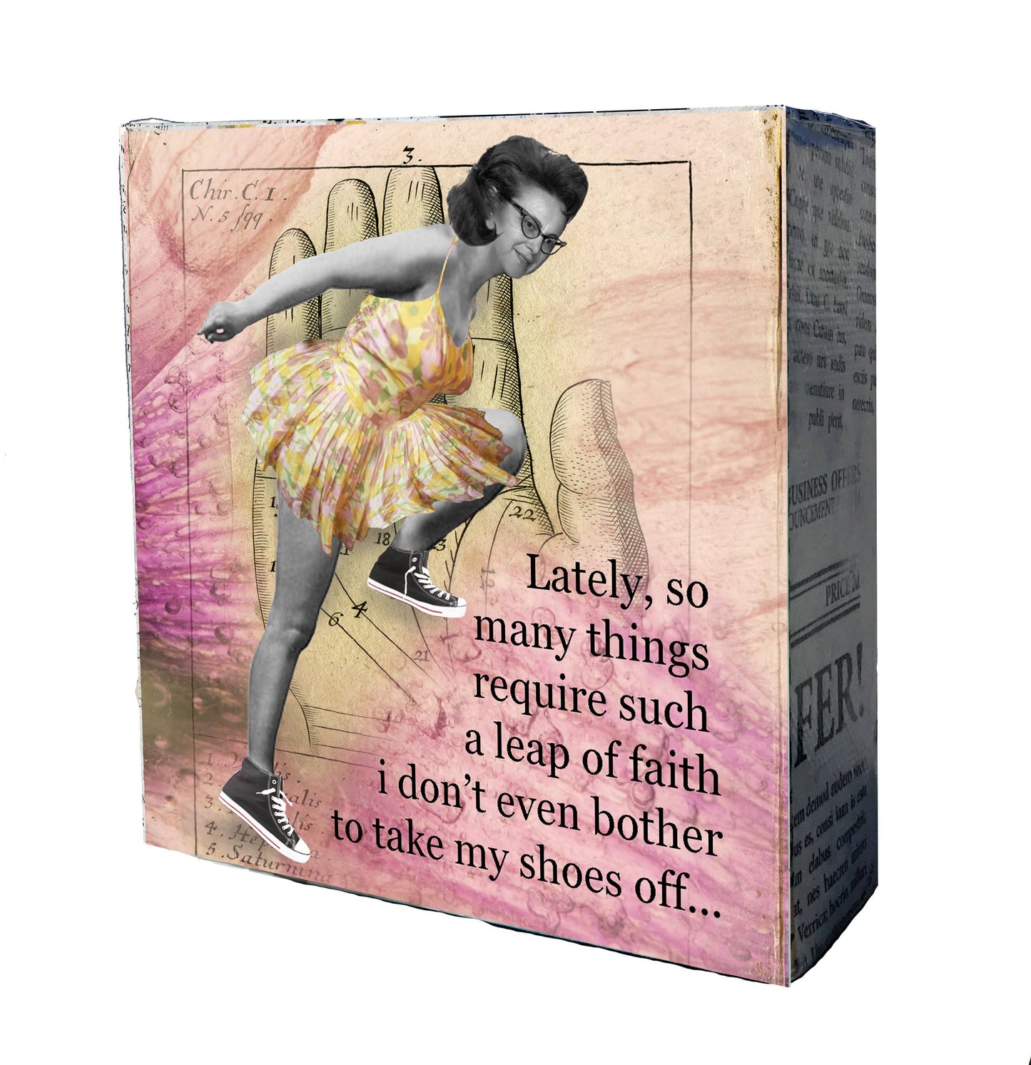 Mini Canvas-Leap of Faith