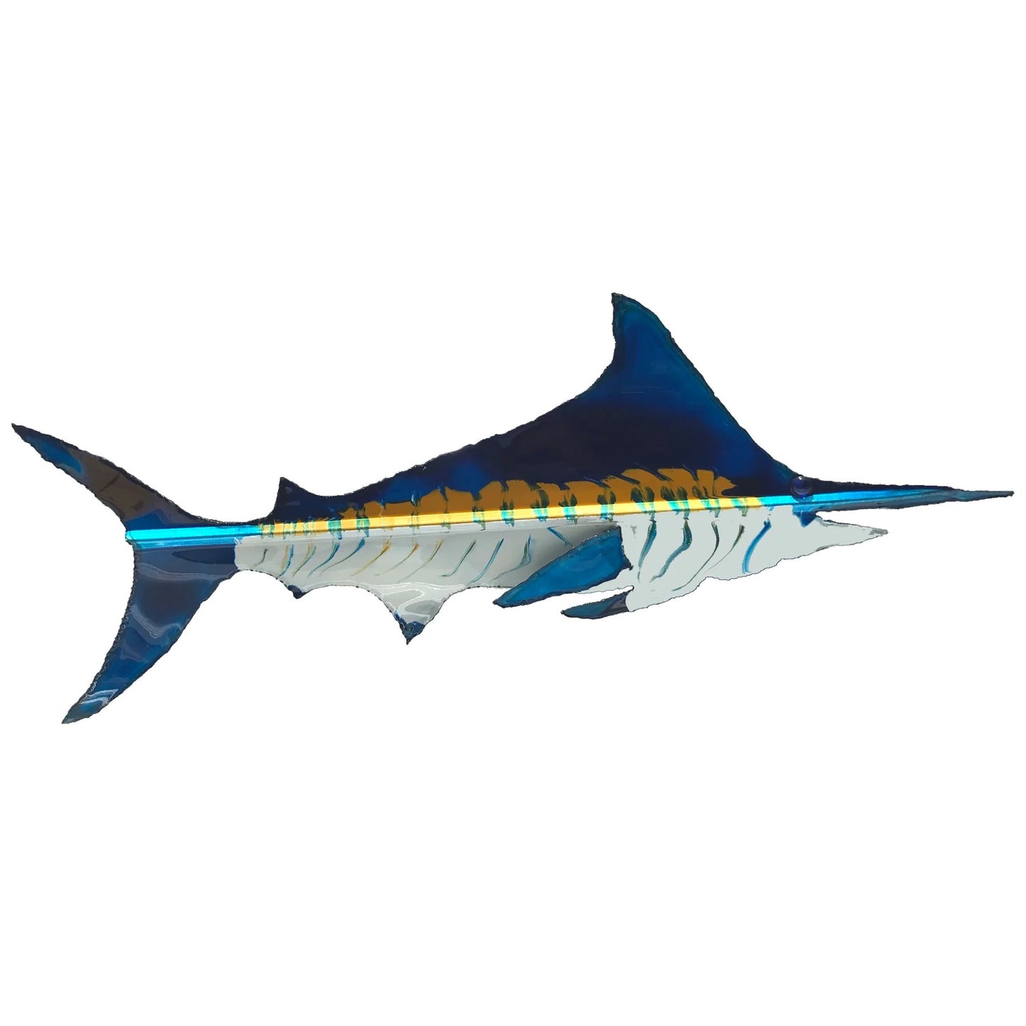 Marlin Tin Roof Wall Art