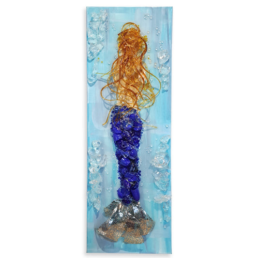 Mermaid Glass Wall Art-Atlanta