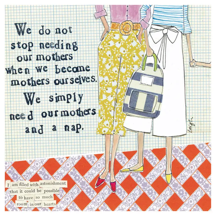 Card-Mothers and a Nap