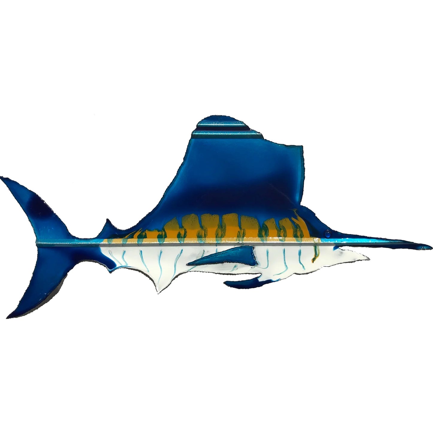 Sailfish Tin Roof Wall Art