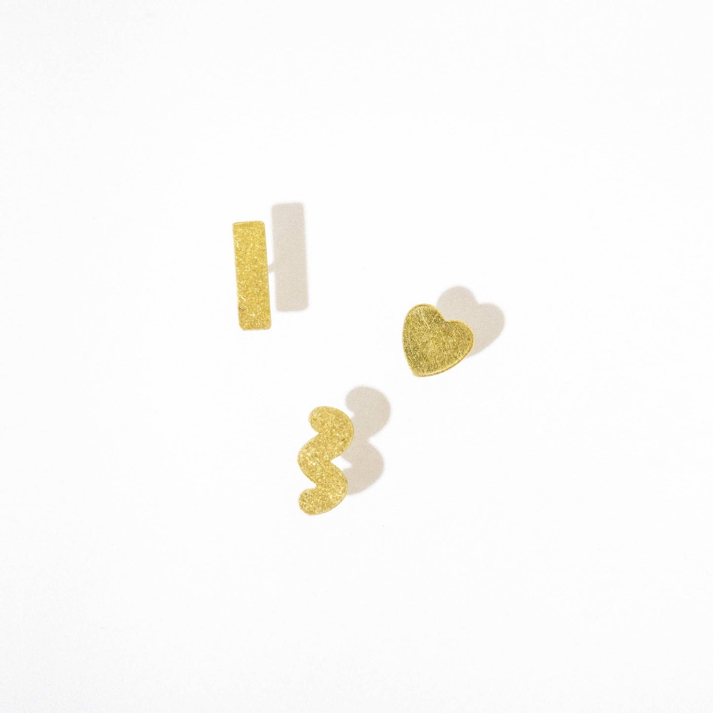 Shapes Post Earrings-3 Pack