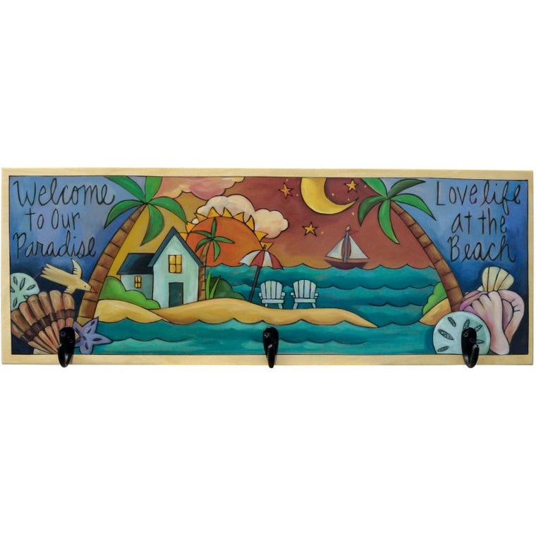 Coat Rack-Toes in the Water