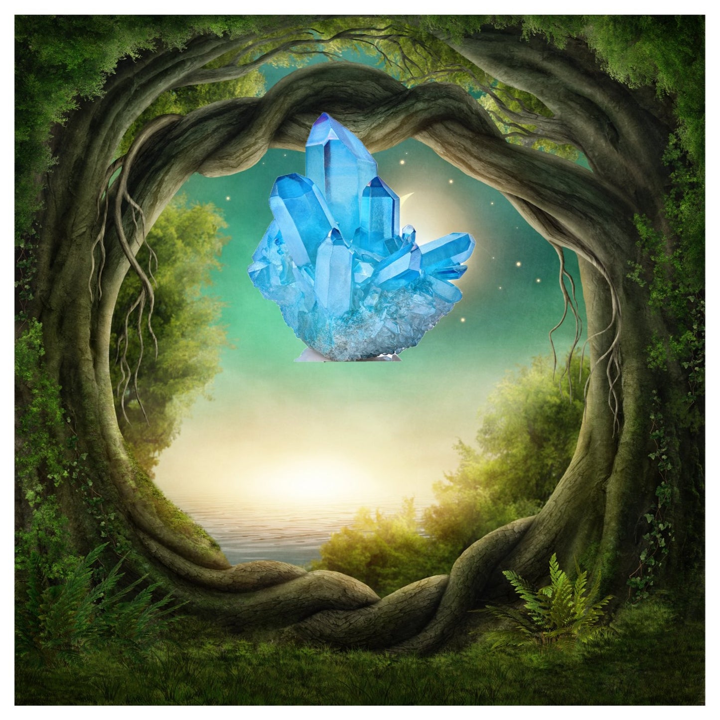 Card Mobile-Fairy Garden