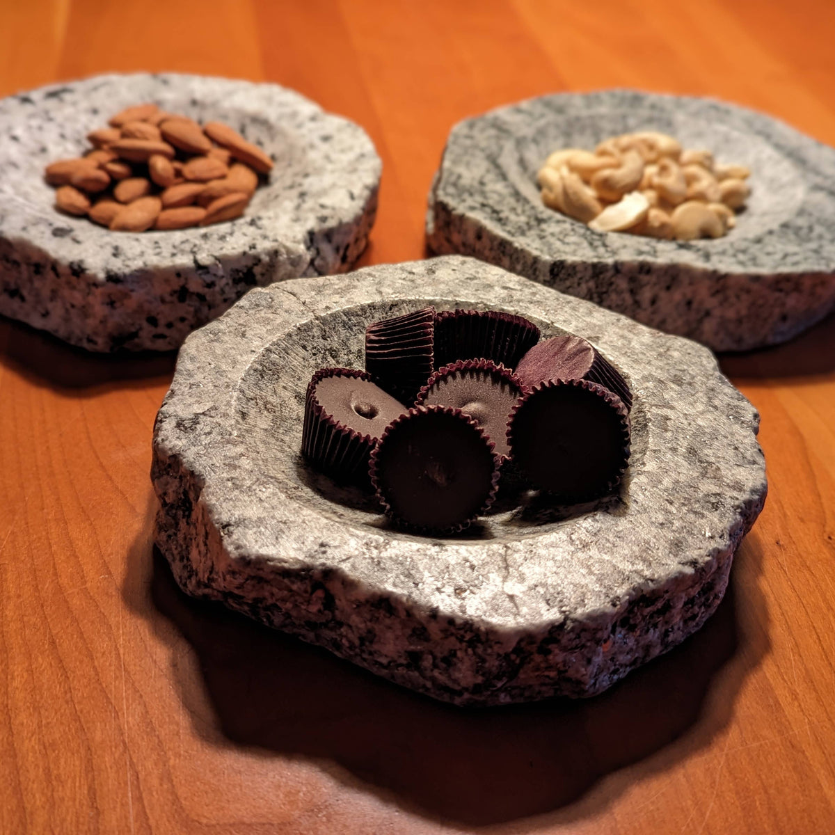 Reclaimed Granite Bowl
