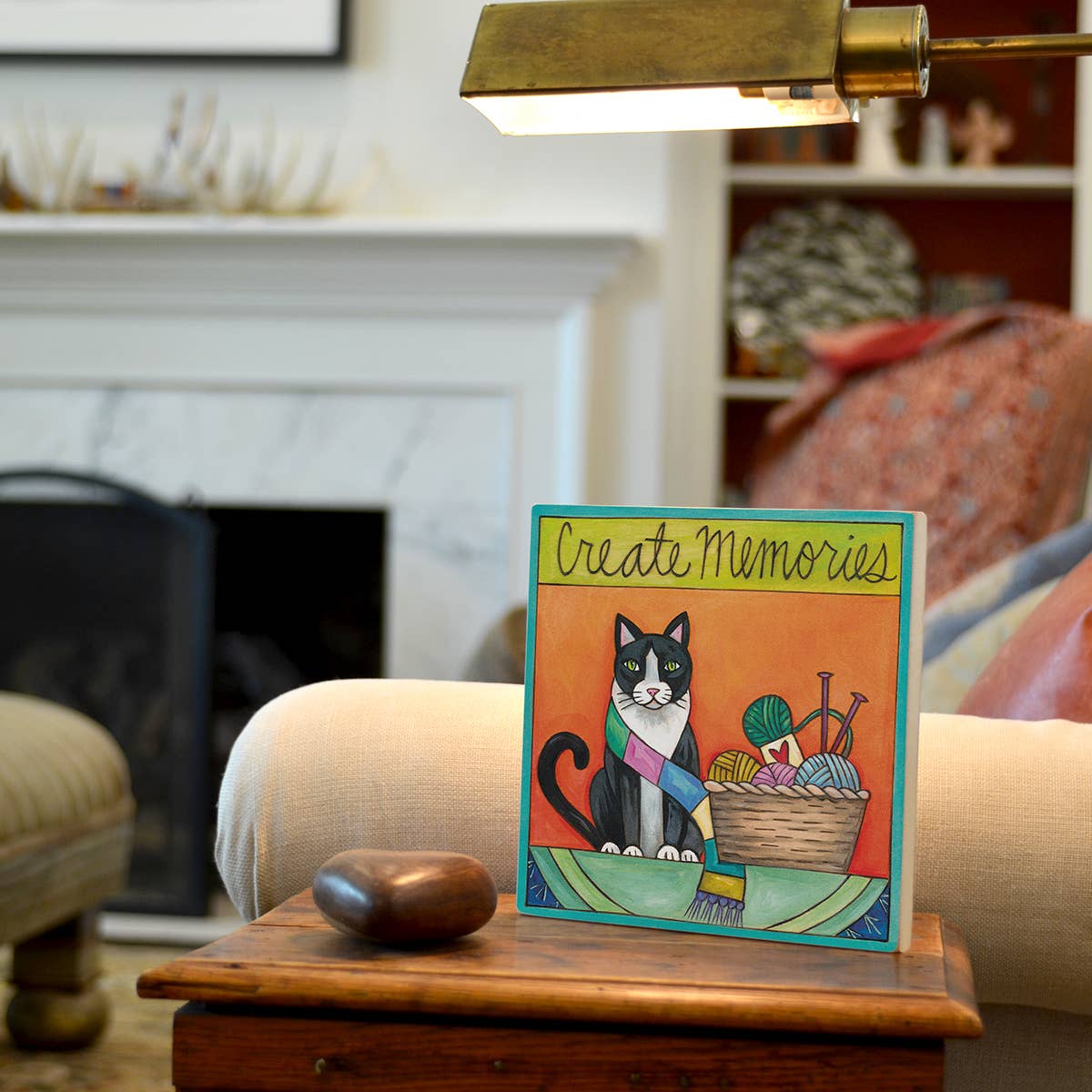 Eddie Plaque-Tuxedo Cat