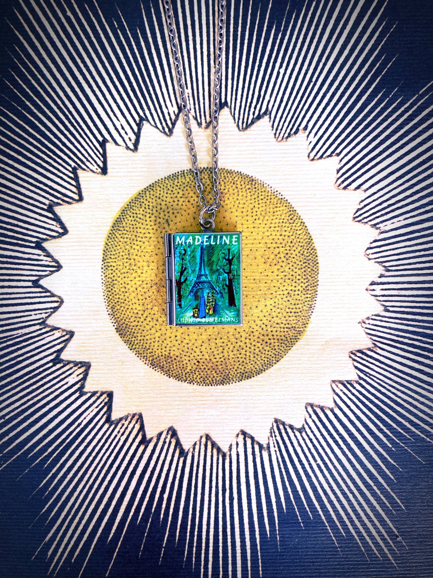 Book Locket-Madeline