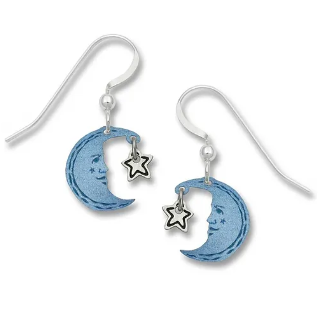 Moon and Star Earring