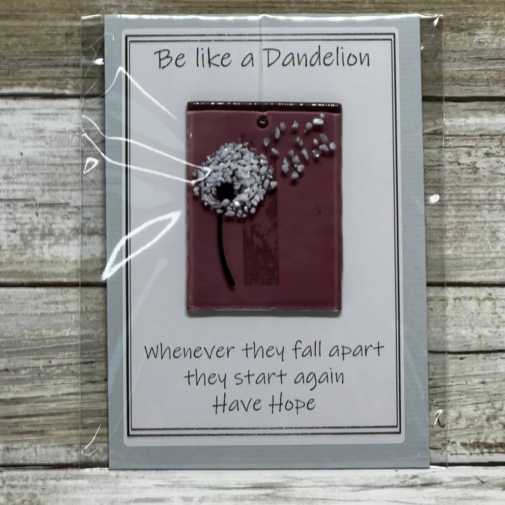 Suncatcher Card-Dandelion