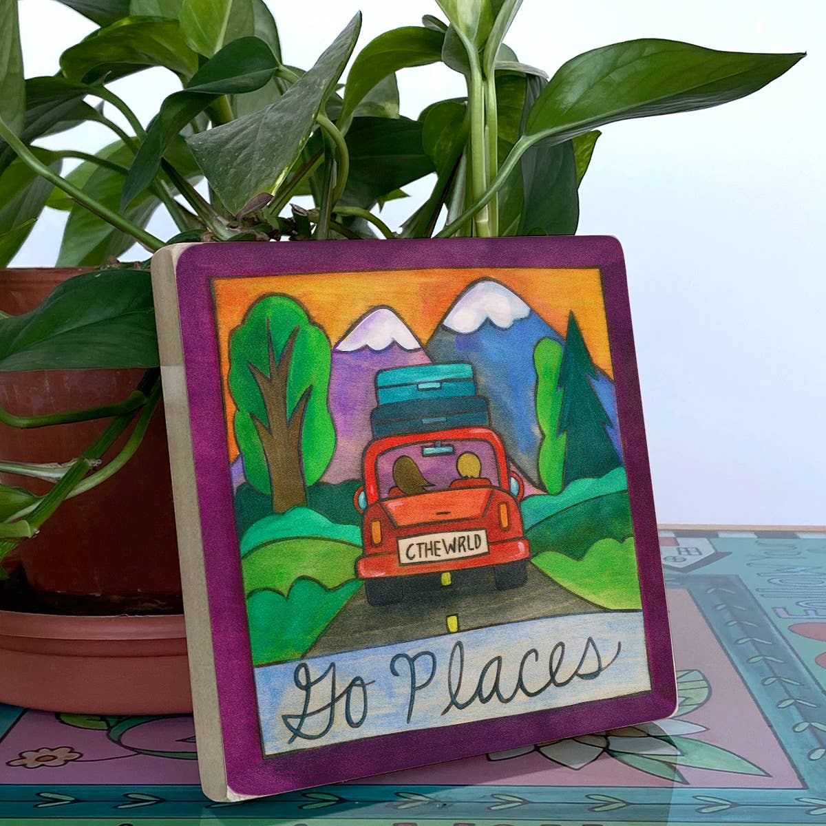 Road Trippin' Plaque-6"