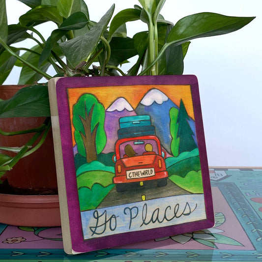 Road Trippin' Plaque-6"