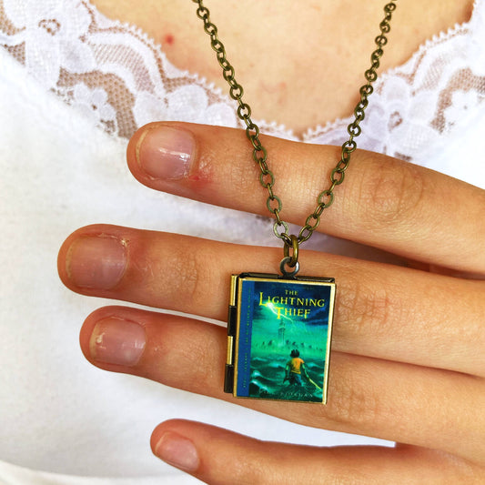 Book Locket-PJ The Lightning Thief
