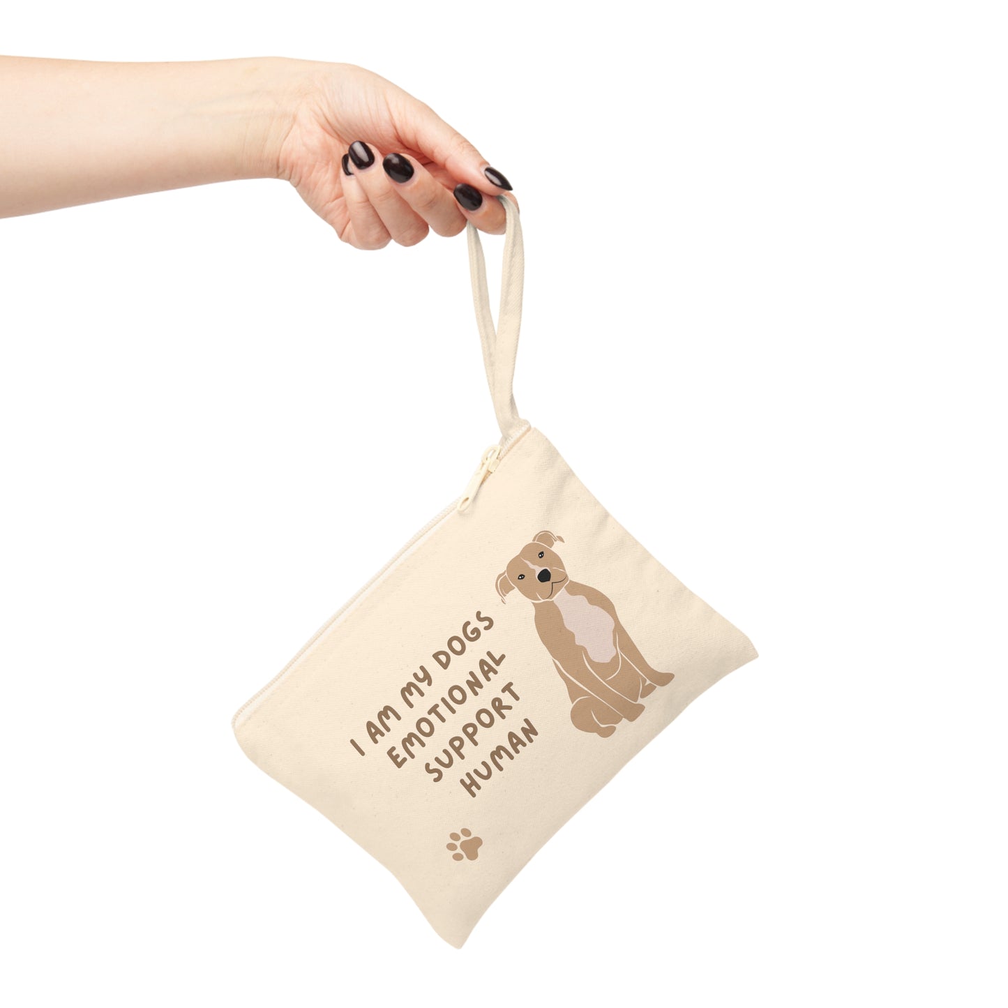 Zipper Pouch-Emotional Support Human