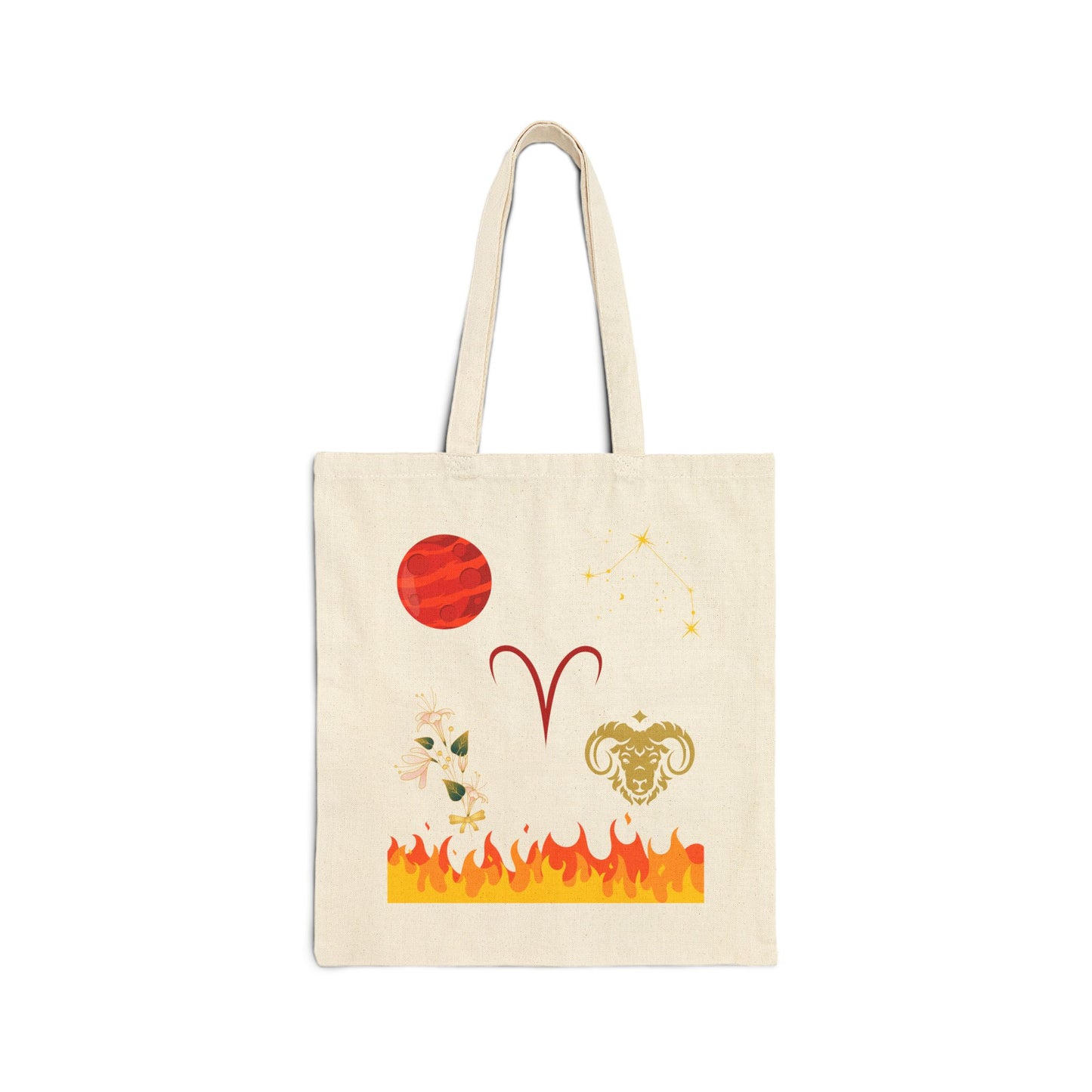 Zodiac Tote Bag-Aries