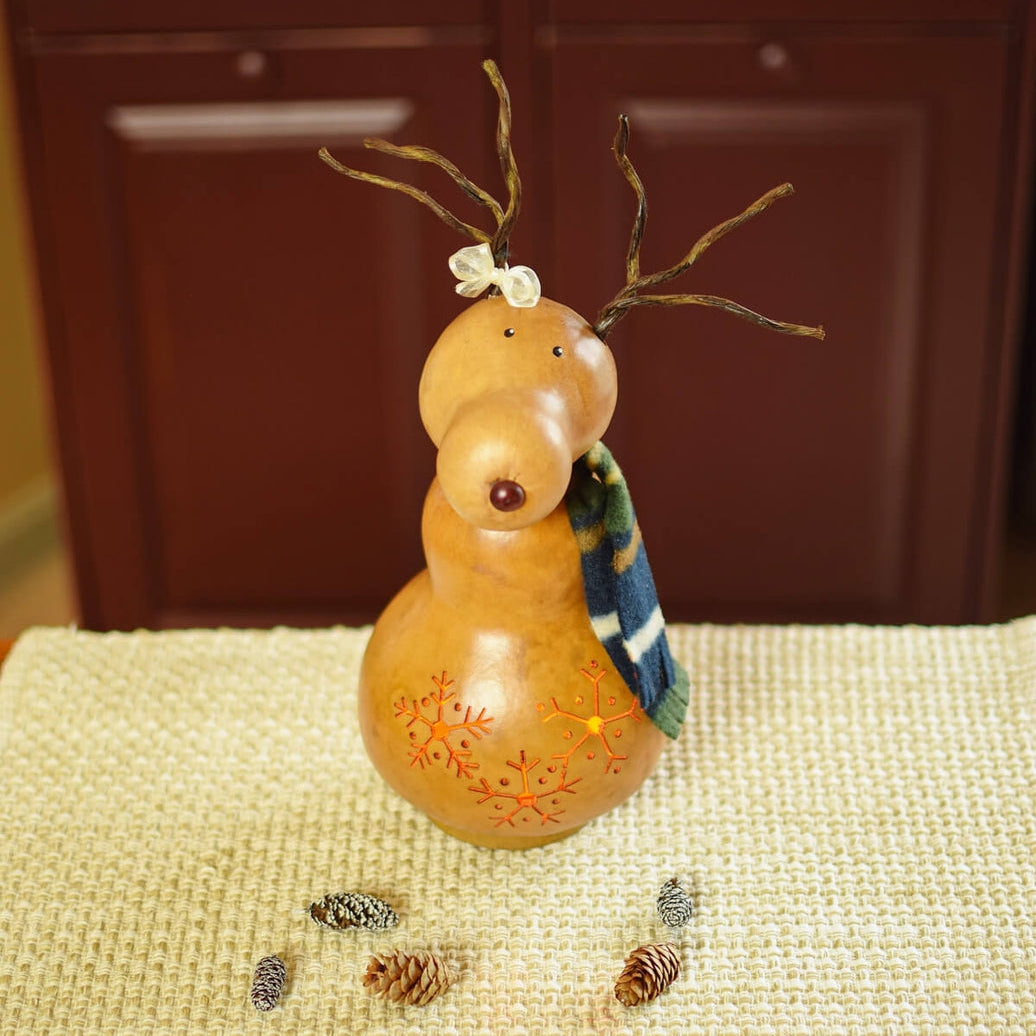 Reindeer Gourd Sculpture-Dancer