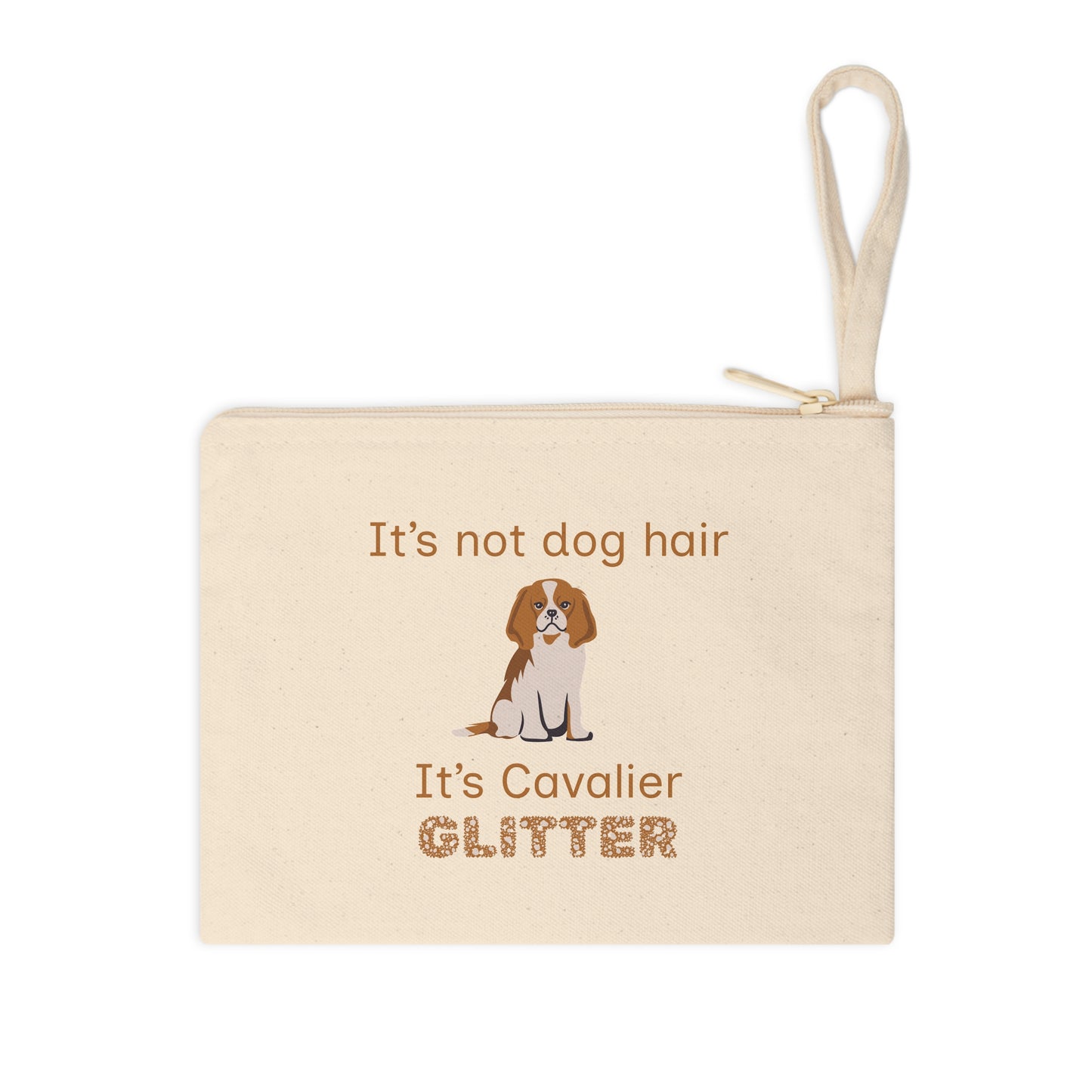 Zipper Pouch-Cavalier Glitter