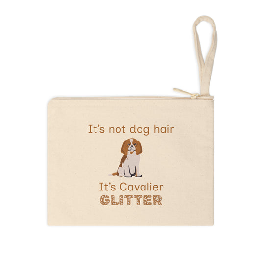 Zipper Pouch-Cavalier Glitter