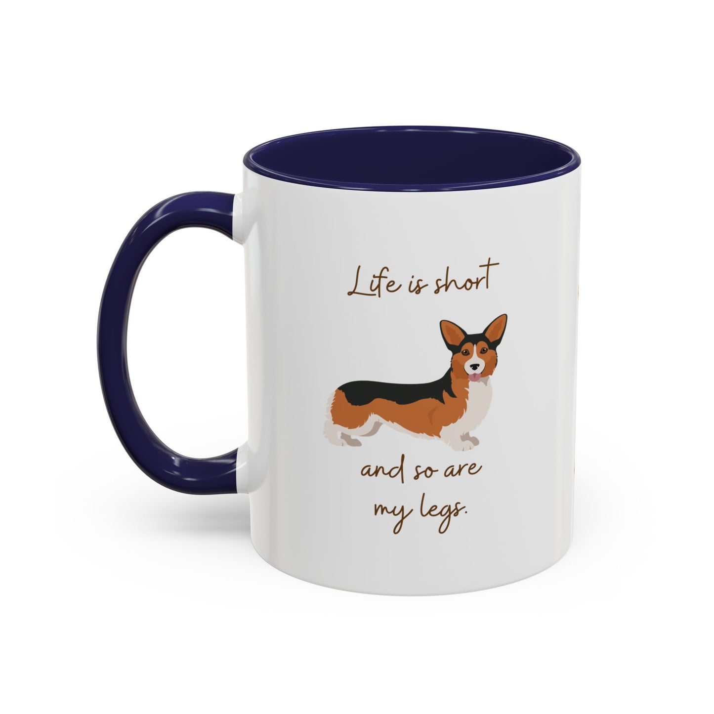 Life is Short Corgi Mug