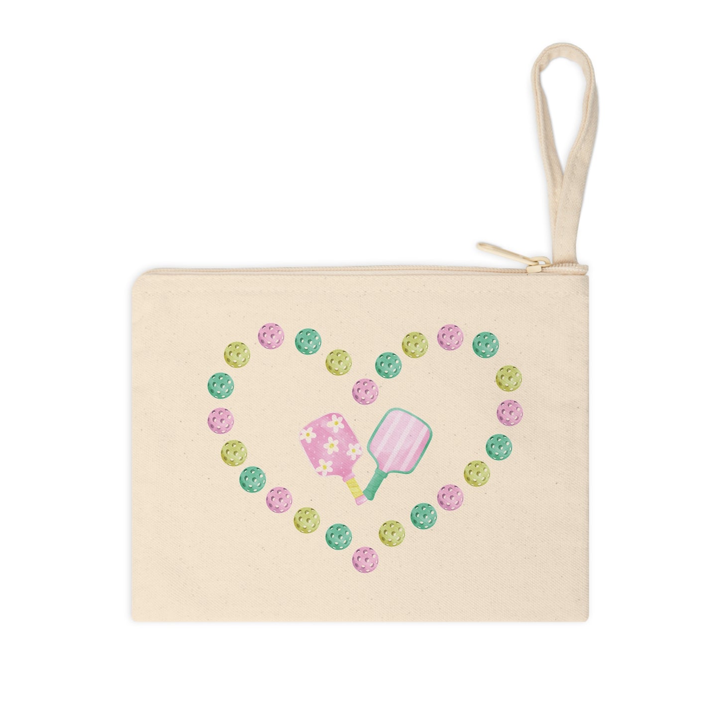 Zipper Pouch-Pickleball Love