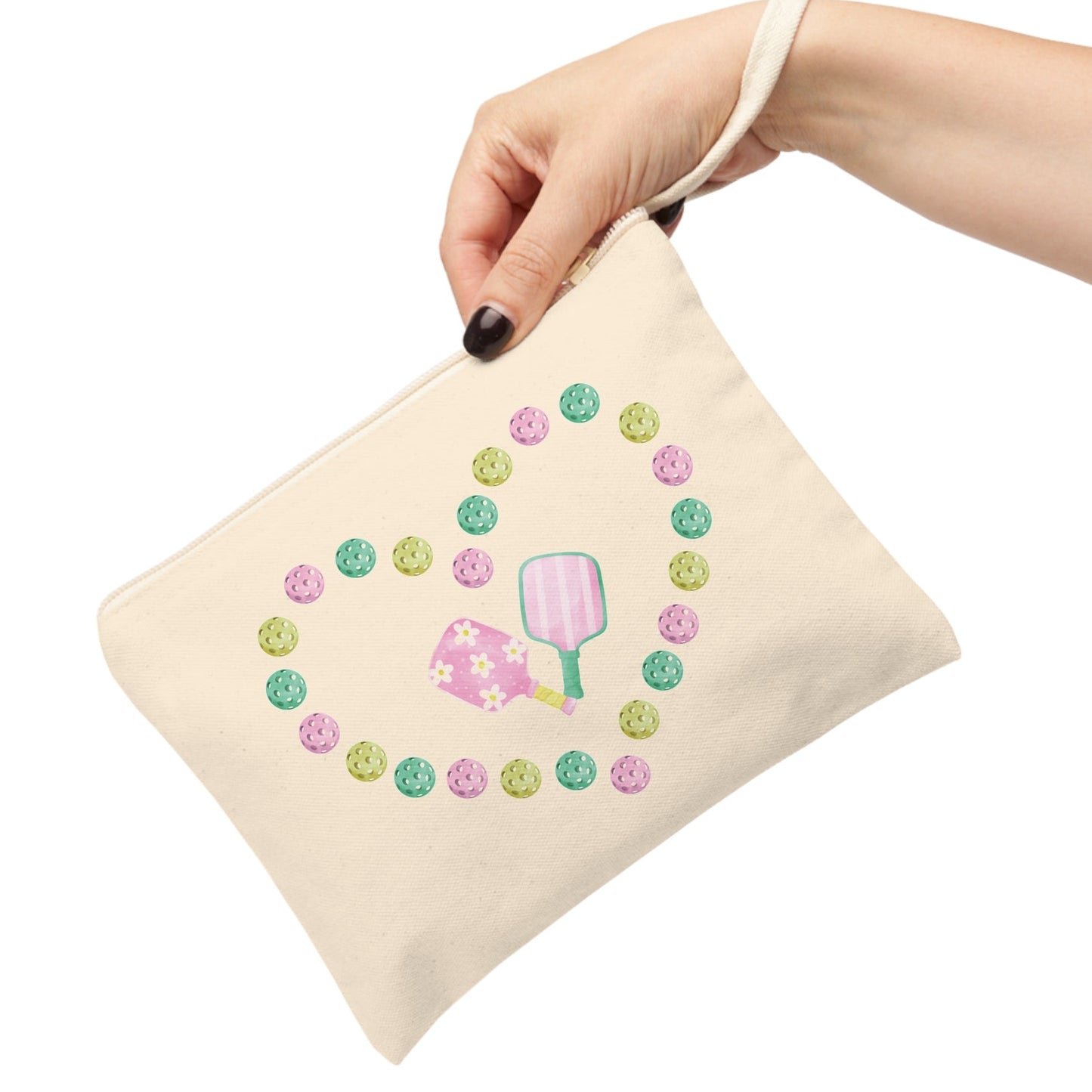 Zipper Pouch-Pickleball Love