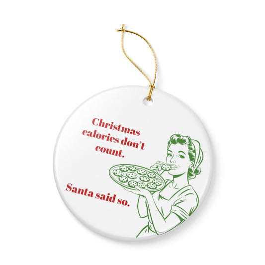 Christmas Calories Ornament