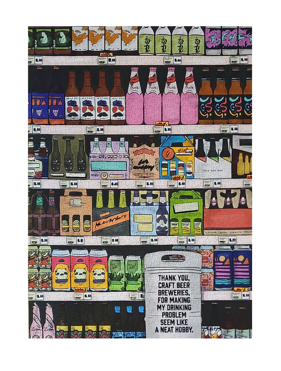 Puzzle-Thank You Craft Beer