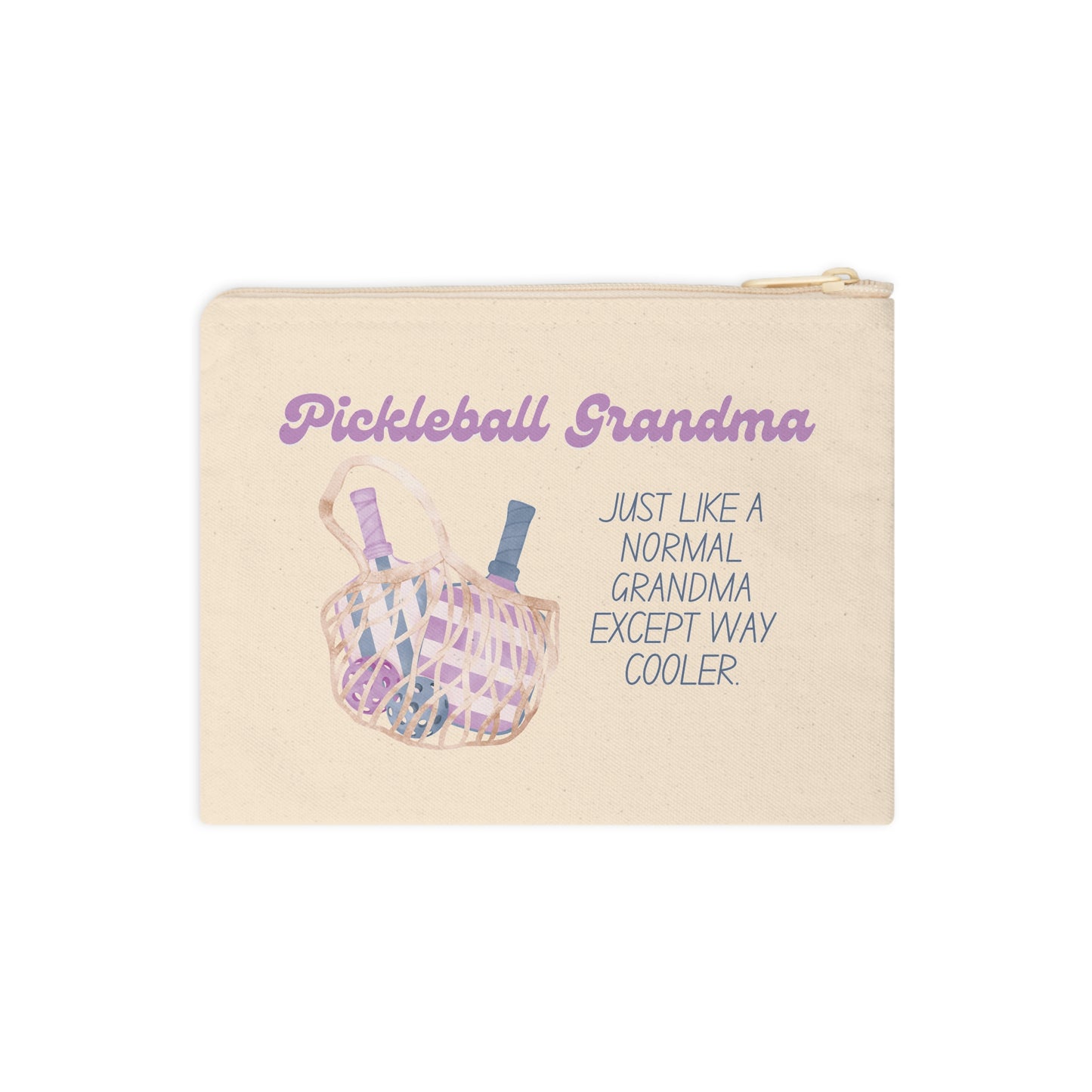 Zipper Pouch-Pickleball Grandma