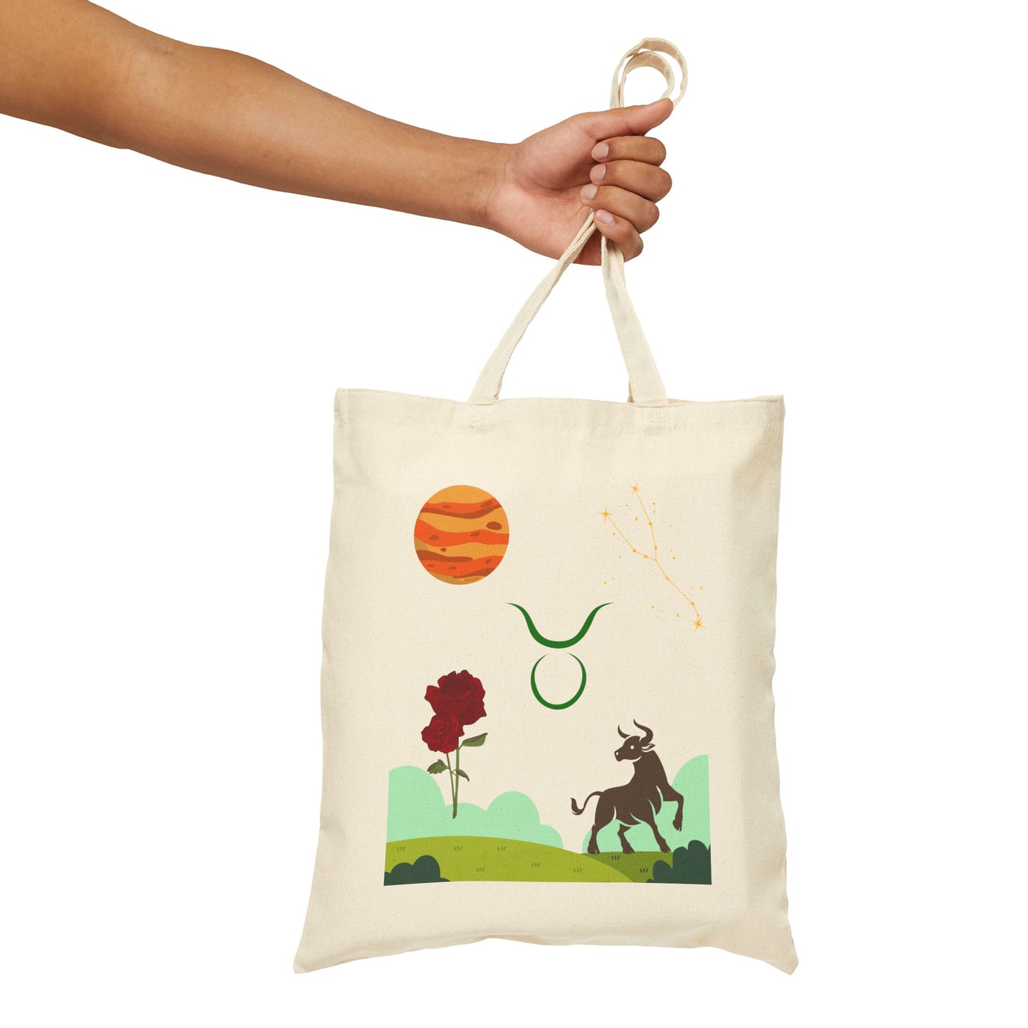 Zodiac Tote Bag-Taurus