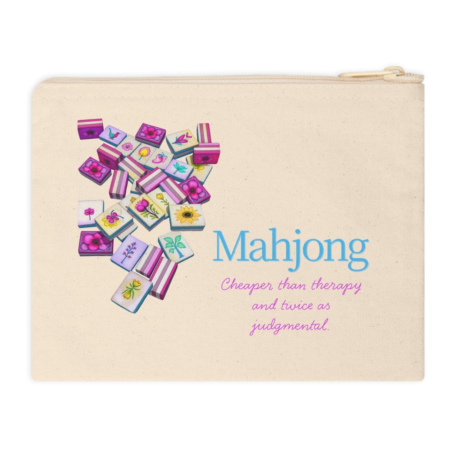 Zipper Pouch-Mahjong Therapy