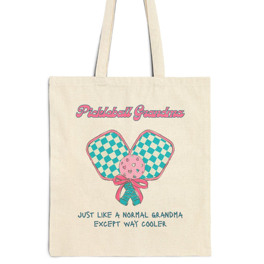 Tote Bag-Pickleball Grandma