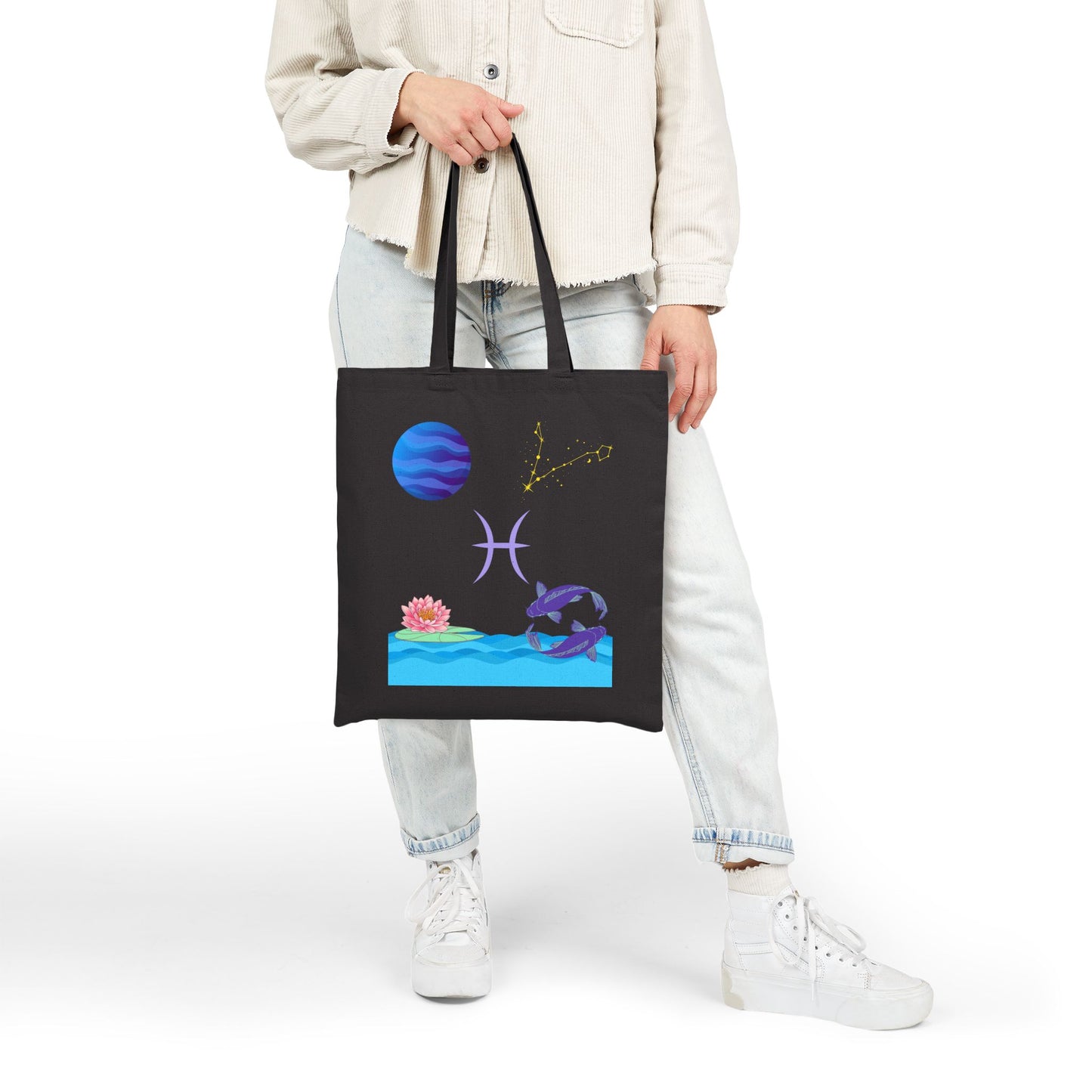 Zodiac Tote Bag-Pisces