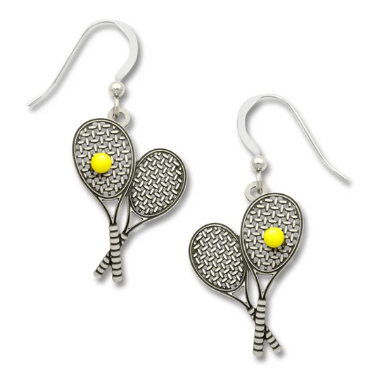 Tennis Racquet Earrings