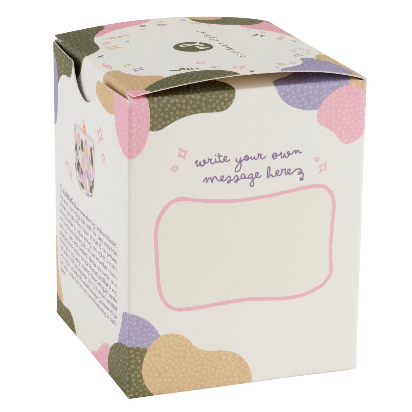 Celebration Candle-You Deserve Flowers