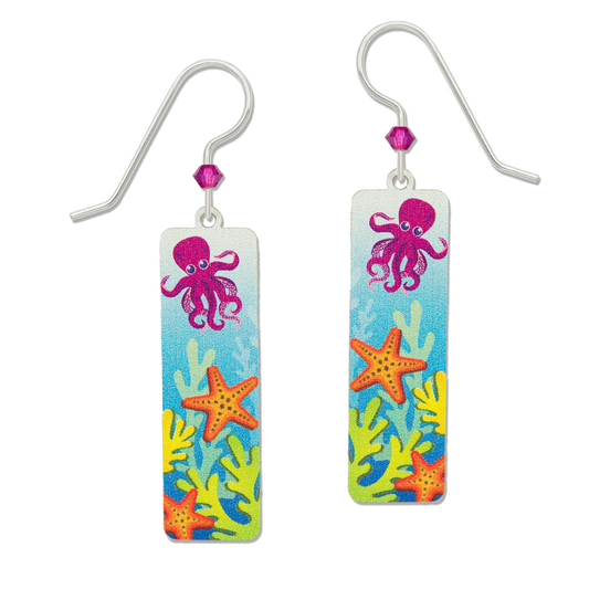 Octopus & Starfish Earrings