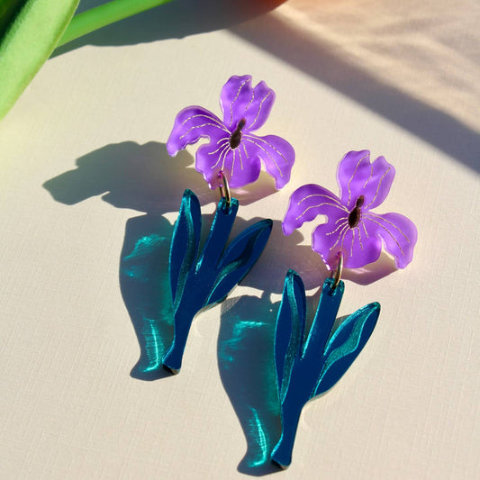 Iris Earrings